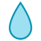 Droplet emoji on HTC